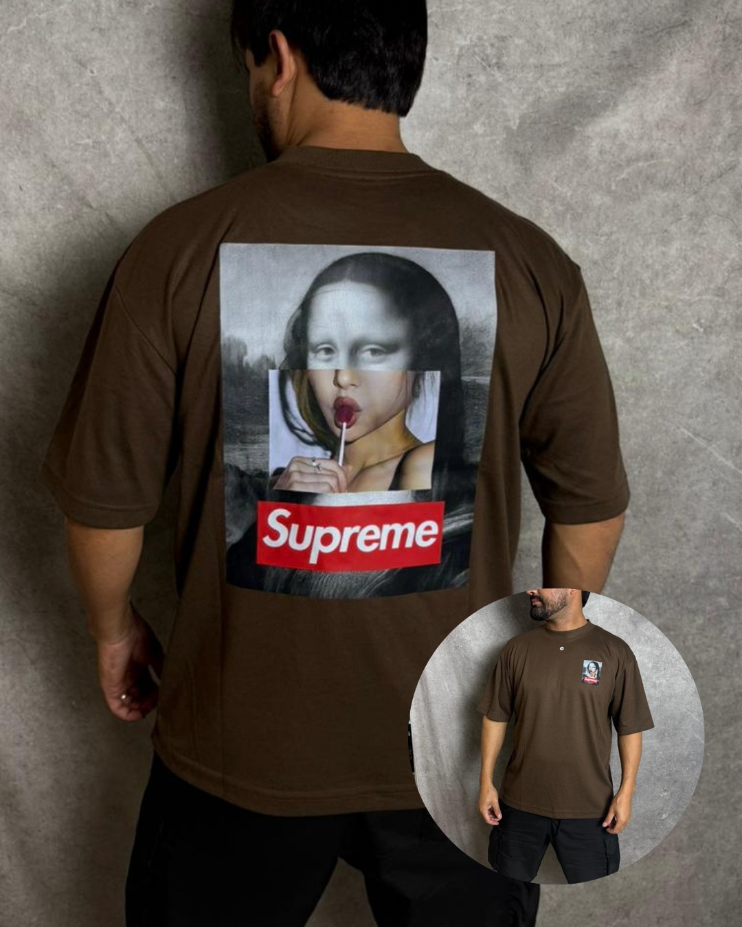 645-1 Camiseta Oversized Suedine #645 - Imagem 1