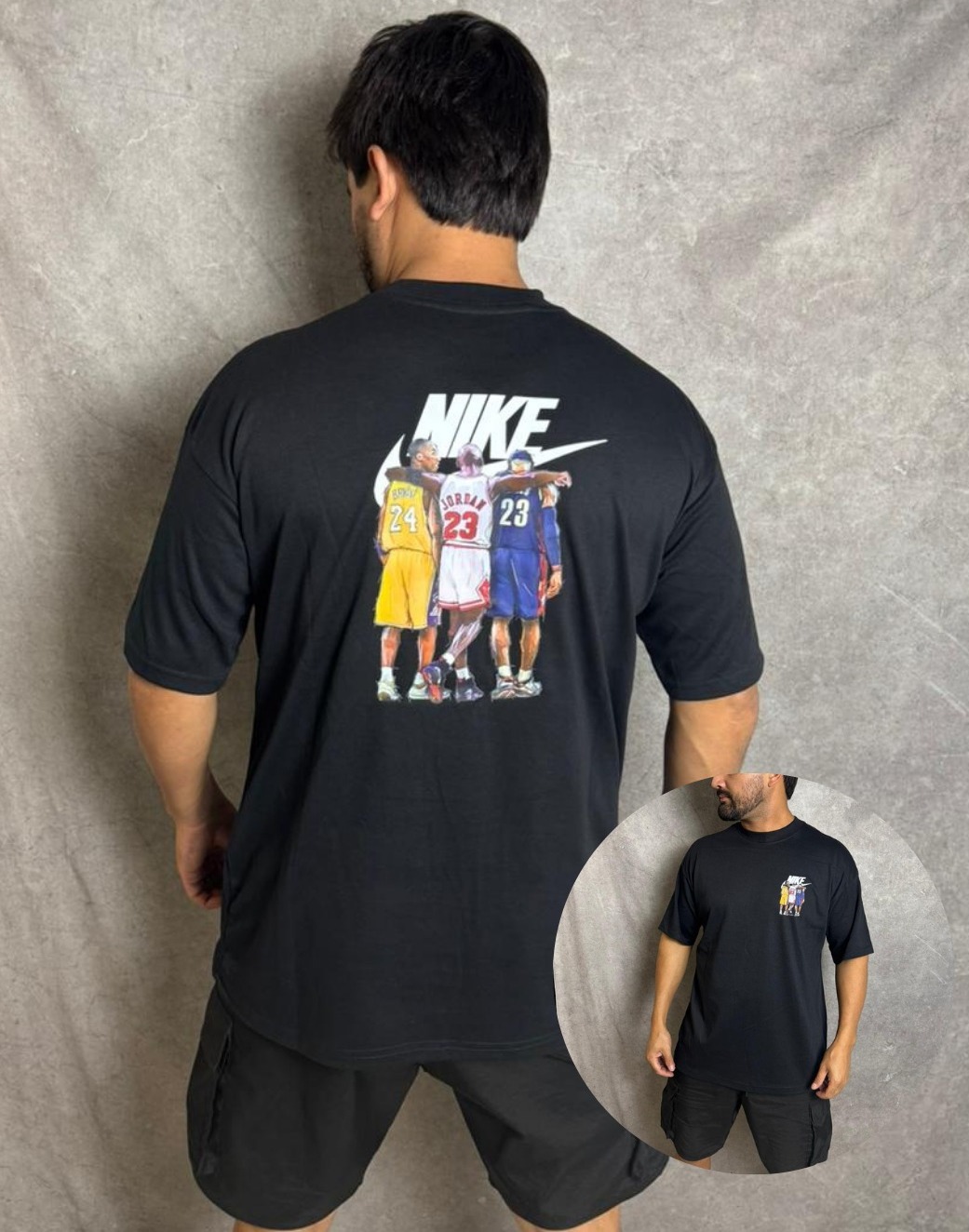 647-1 Camiseta Oversized Suedine #647 - Imagem 1