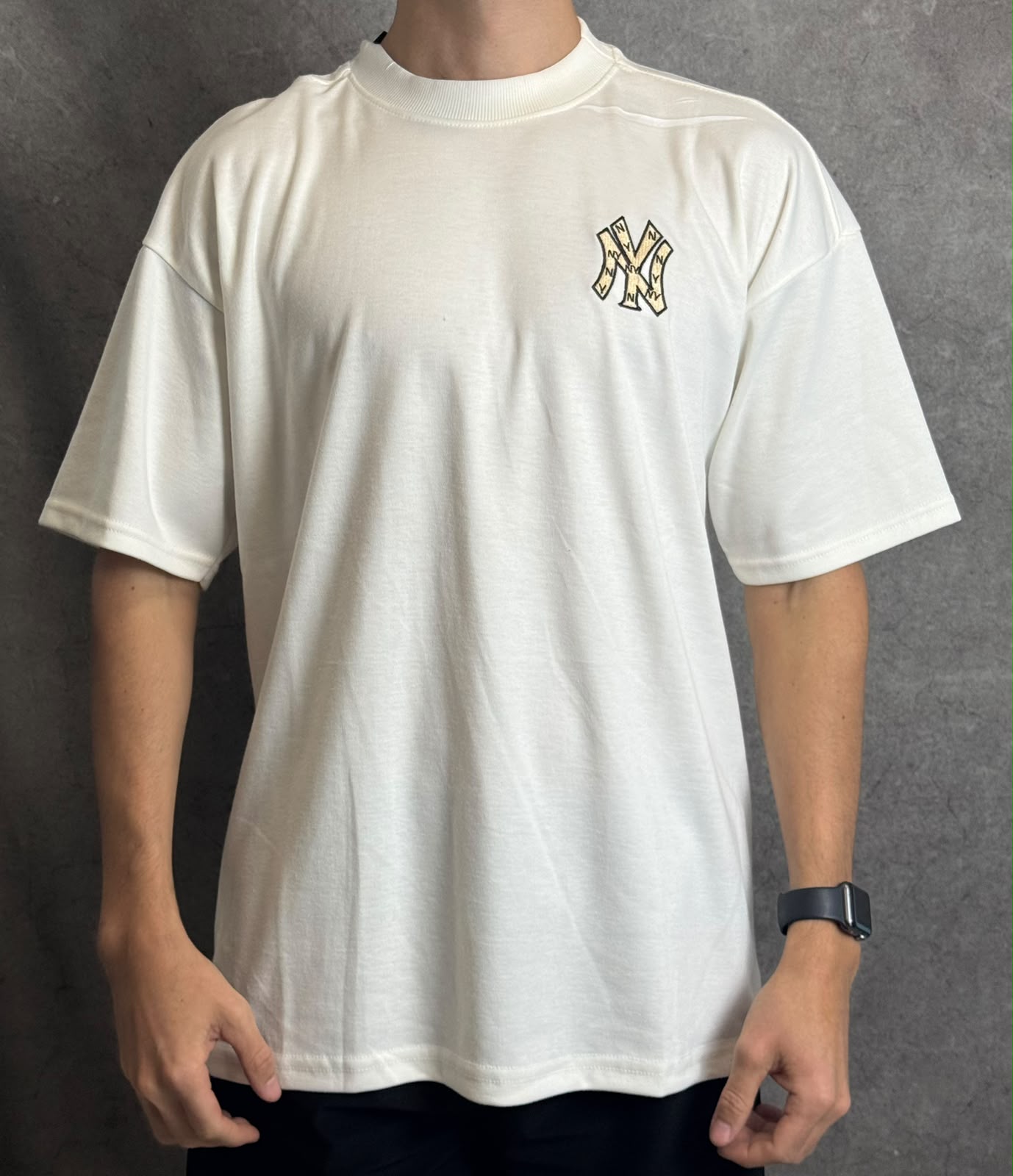1023-1 Camiseta Oversized Suedine #1023 - Imagem 1
