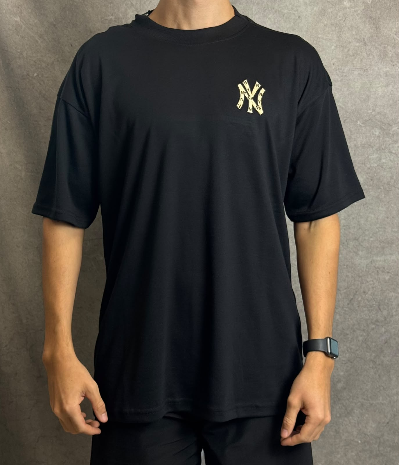 1025-1 Camiseta Oversized Suedine #1025 - Imagem 1