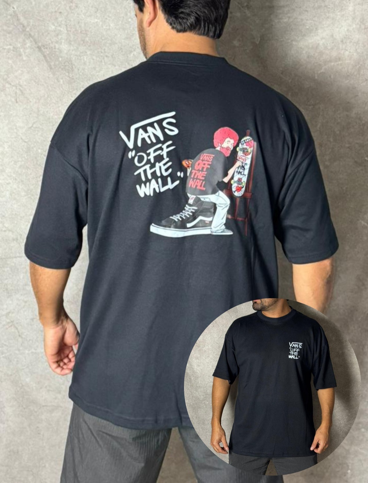 967-1 Camiseta Oversized Suedine #967 - Imagem 1