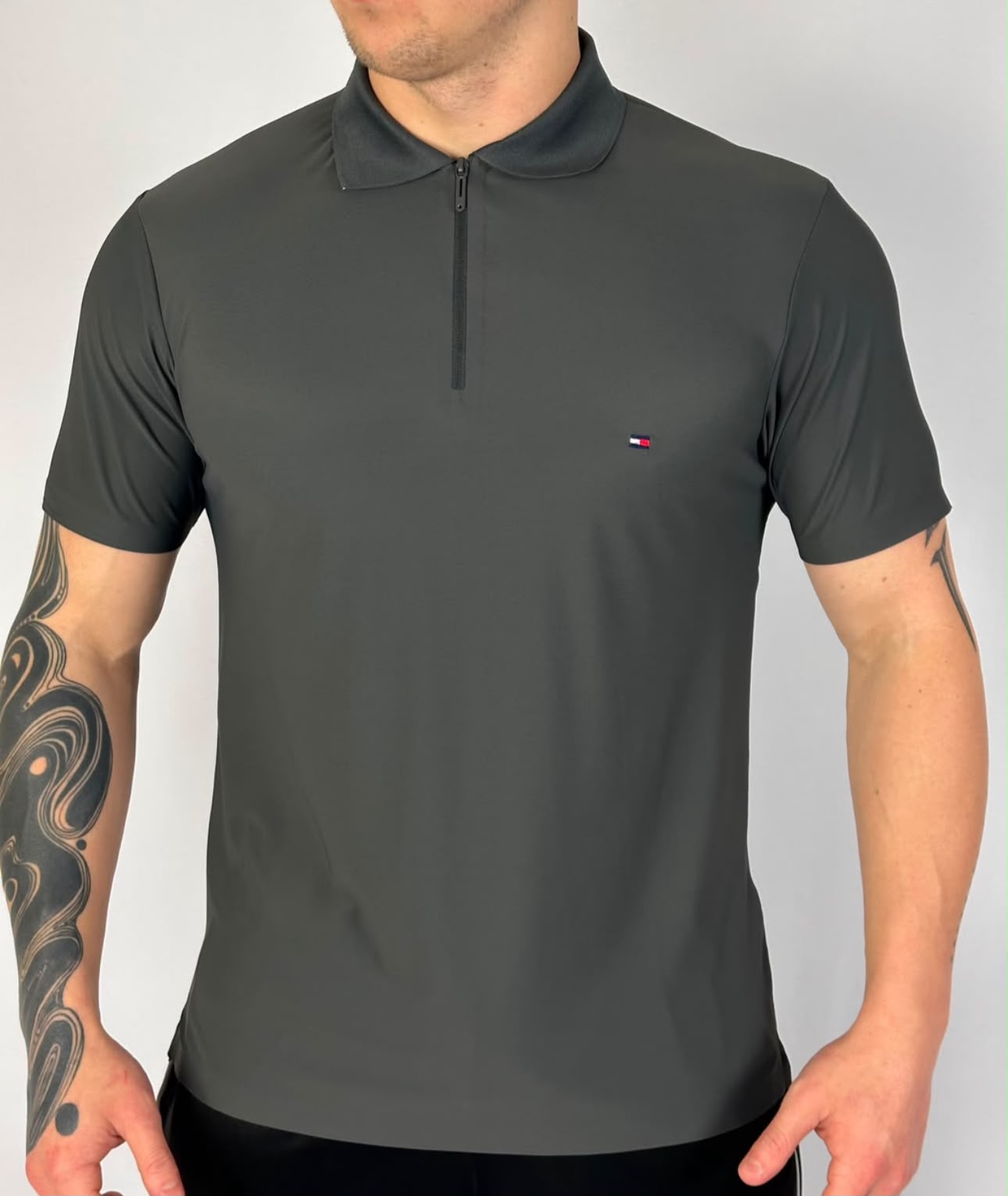 1098-1 Camisa Gola Polo Tech ( ziper ) #1098 - Imagem 1