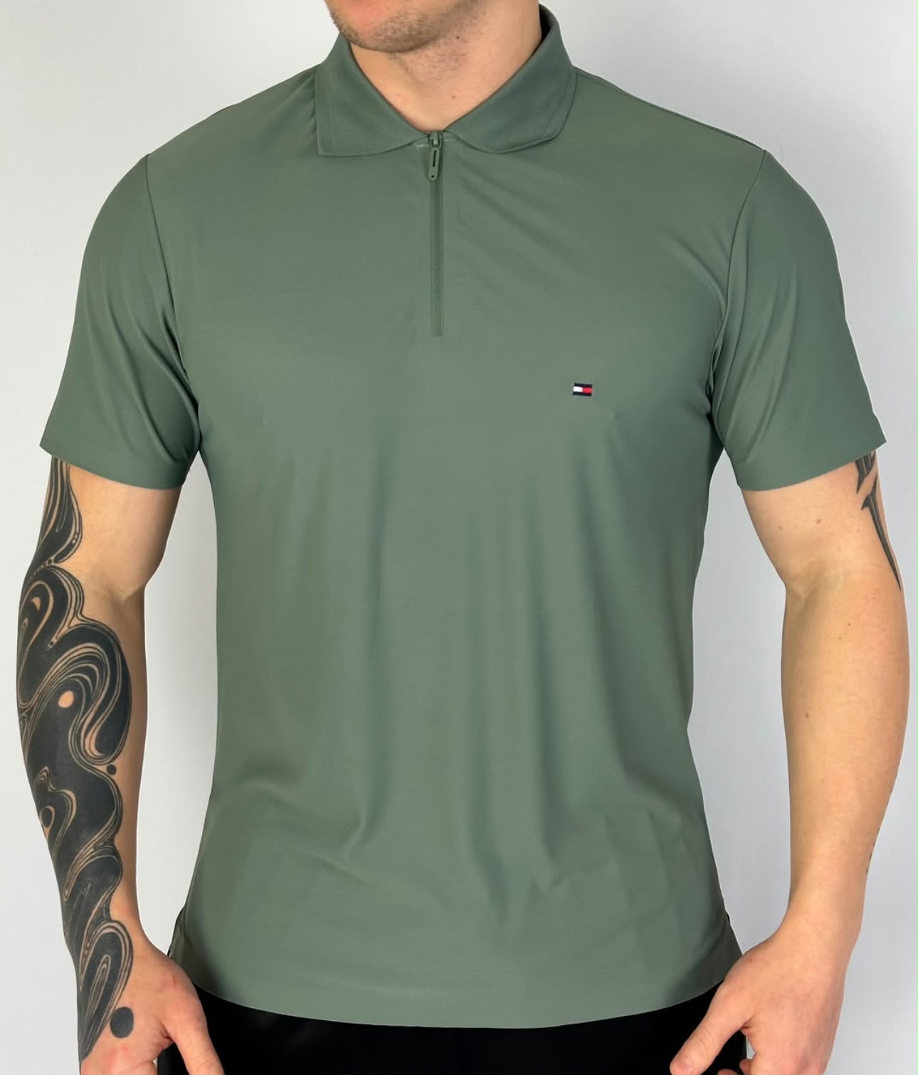 1099-1 Camisa Gola Polo Tech ( ziper ) #1099 - Imagem 1